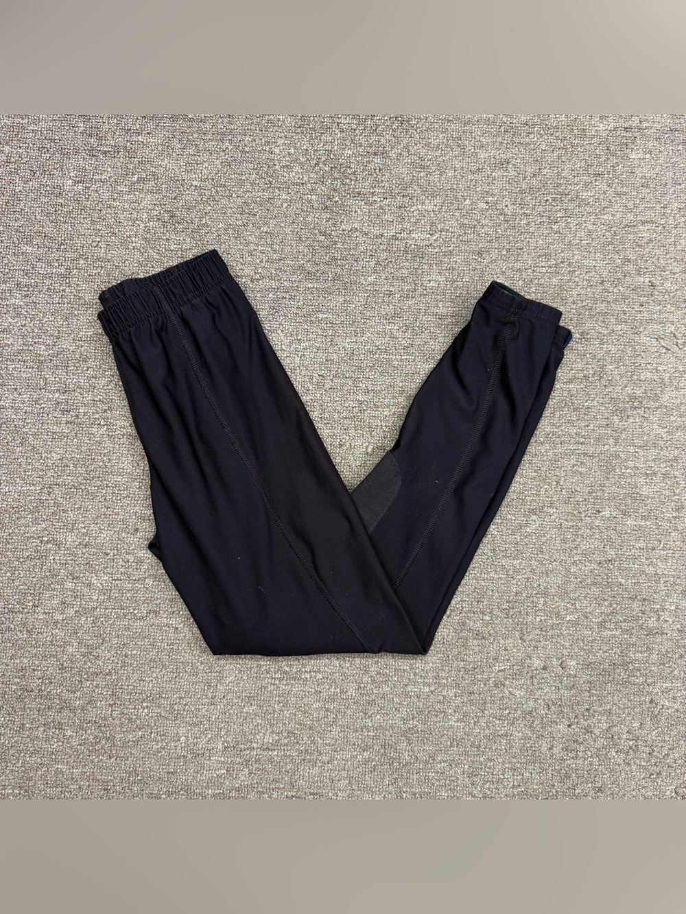 Women’s Small Purple Irideon Knee Patch Horseback Riding Tights Breeches. Good C
